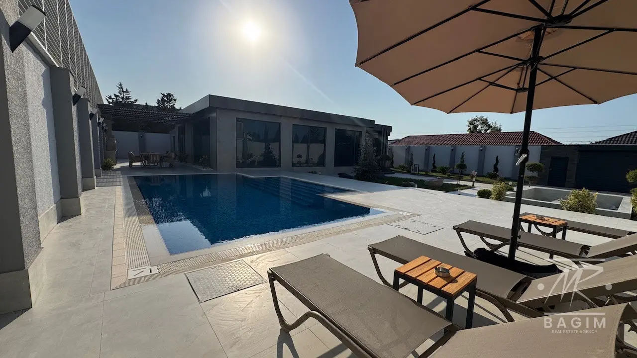 Şüvəlan Mayakda Prestijli Tam Mebelli Super Villa – Modern Dizayn! 9 sot