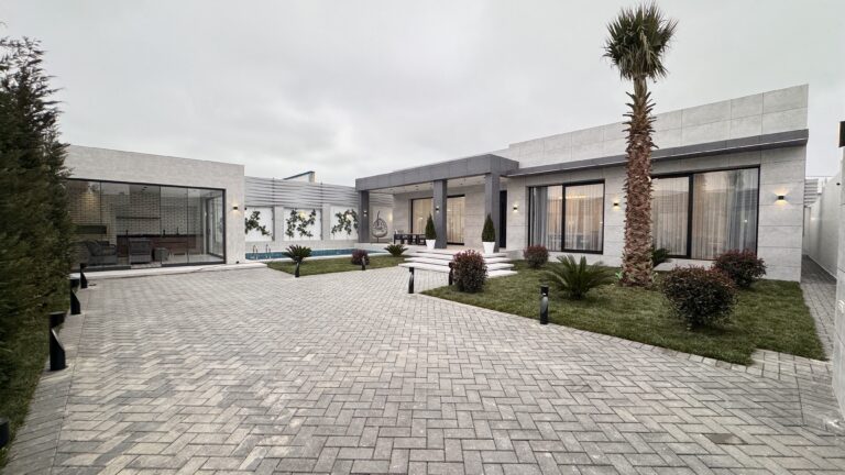 Merdekanda Premium Erazide 6 sotda Yeni Modern Villa Satilir — əsas görünüş