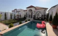 Shuvelanda 4.5 sotda Yeni NeoKlassik Bag Evi Satilir Yola Yaxin