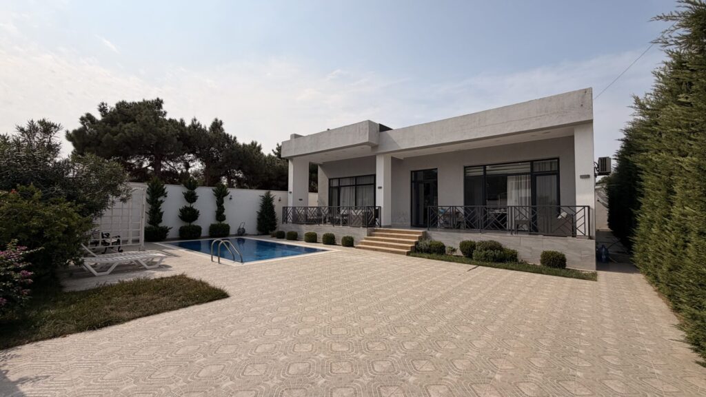 Merdekanda 5 sotda tam eshyali modern bag evi satilir
